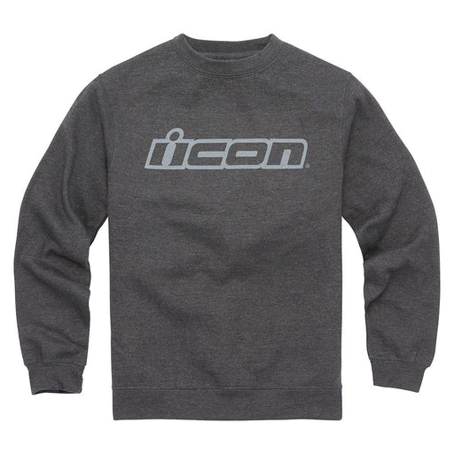 Icon OG Slant Crewneck Sweatshirt in Charcoal 2022