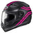 HJC i10 Strix Helmet in Semi-flat Black/Pink 2022