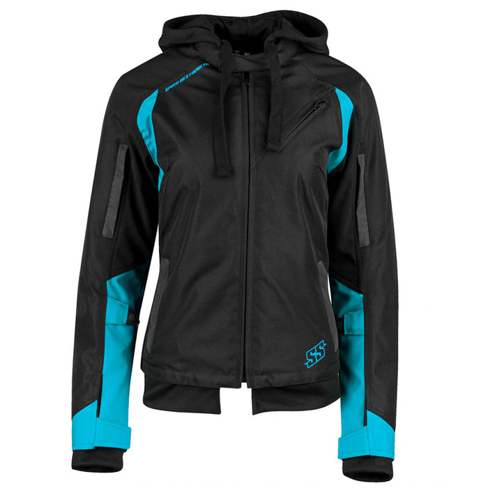 SPEED AND STRENGTH Women's Spell Bound™ Textile Jacket in Teal/Black