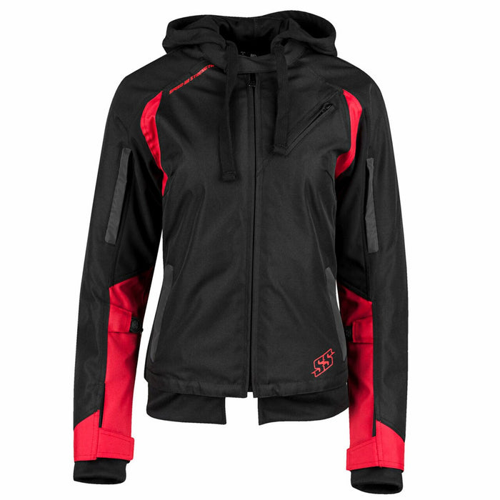 SPEED AND STRENGTH Women's Spell Bound™ Textile Jacket in Red/Black