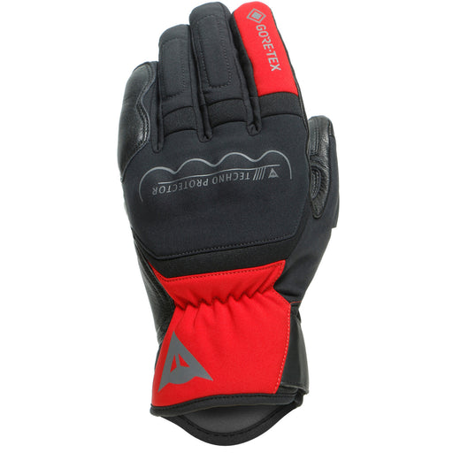 Dainese Thunder Gore-Tex Gloves in Black/Red