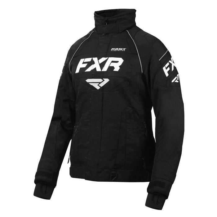 FXR Velocity Women's Jacket in Black/White