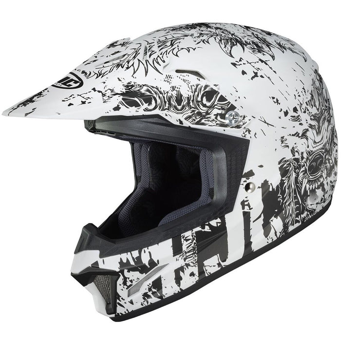 Youth CL-XY 2 Creeper Helmet in Semi-Flat White/Black