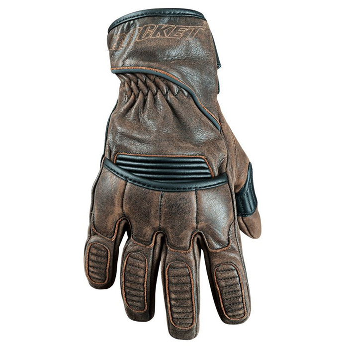 Joe Rocket Iron Age Leather Gloves in Brown