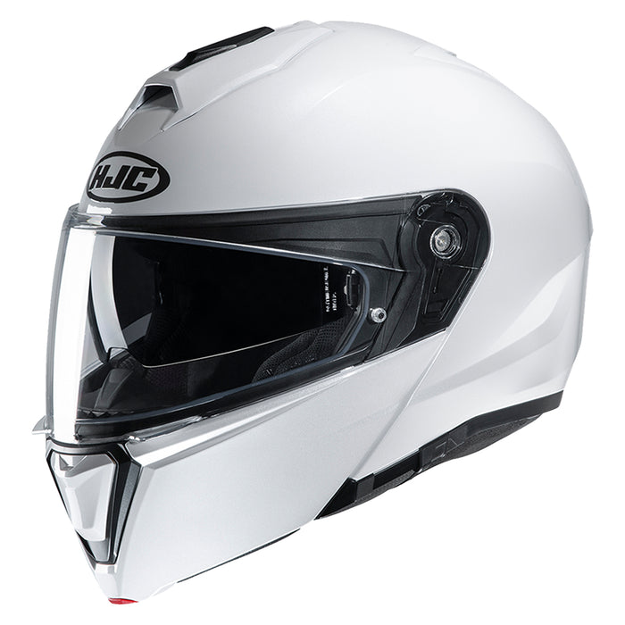 HJC i90 Solid Helmet in White