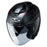 HJC i30 Slight Helmet in Semi-flat Black/Red 2022