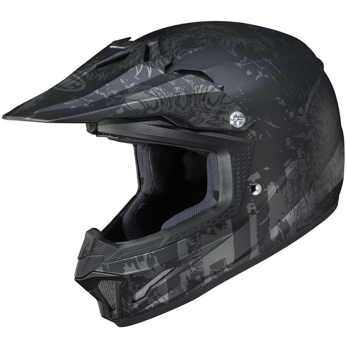 Youth CL-XY 2 Creeper Helmet in Semi-Flat Black/Gray