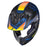 HJC CL-XY 2 Creed Youth Motocross Helmet in Semi-flat Blue/Orange 2022