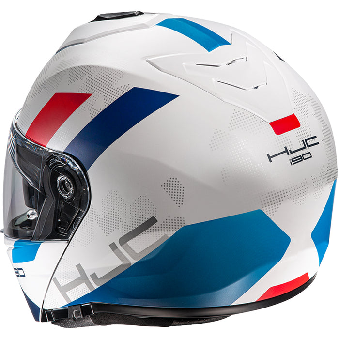 HJC i90 Syrex Helmet in Sem-flat Blue/White 2022