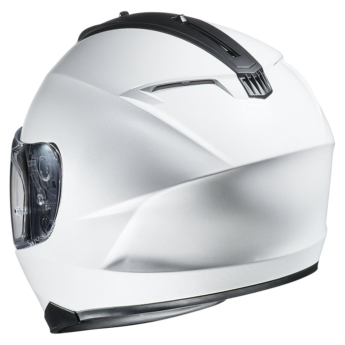 HJC C70 Solid Helmet in White