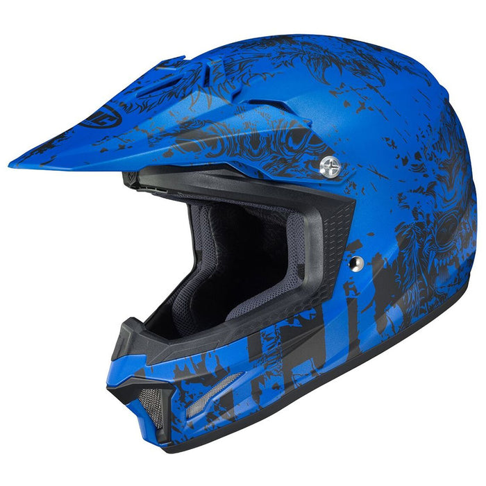 Youth CL-XY 2 Creeper Helmet in Semi-Flat Blue/Black