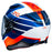 HJC F70 Tino Helmet in White/Red/Blue 2022