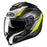 HJC C70 Silon Helmet in Gray/Hi-Vis Yellow 2022