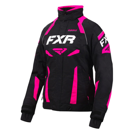 FXR Velocity Women's Jacket in Black/Fuchsia