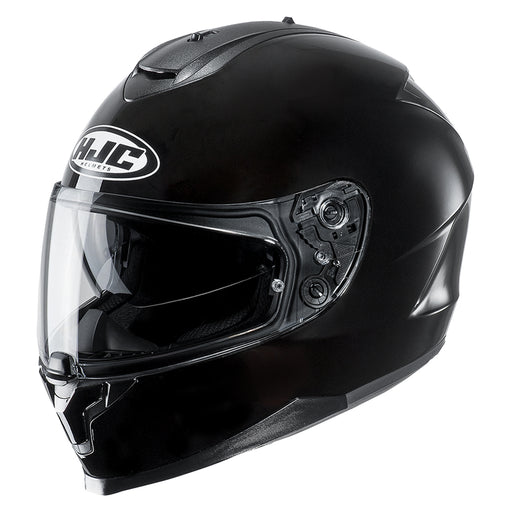 HJC C70 Solid Helmet in Black