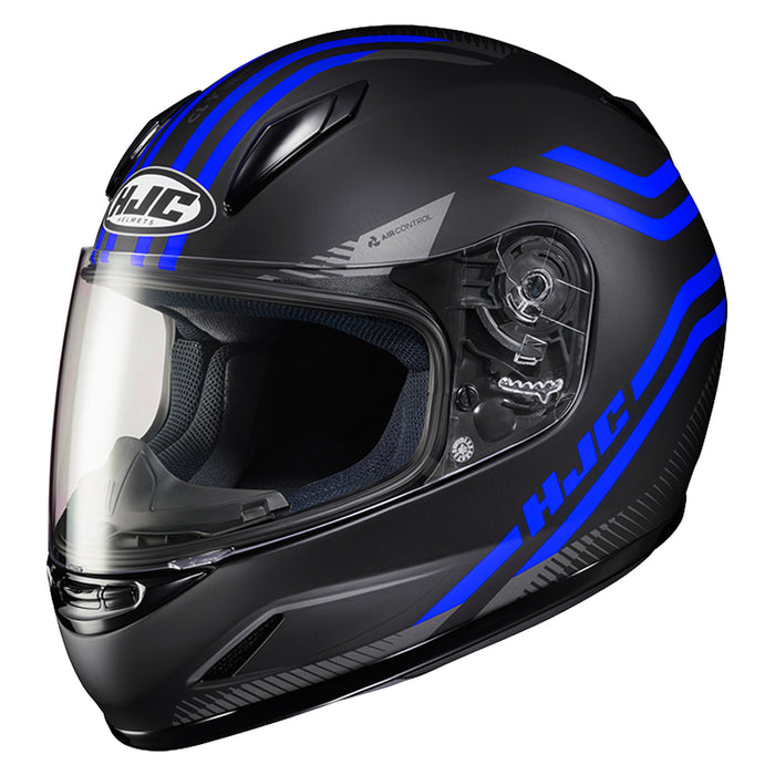  HJC CL-Y Strix Youth Snow Helmet in Semi-flat Black/Blue