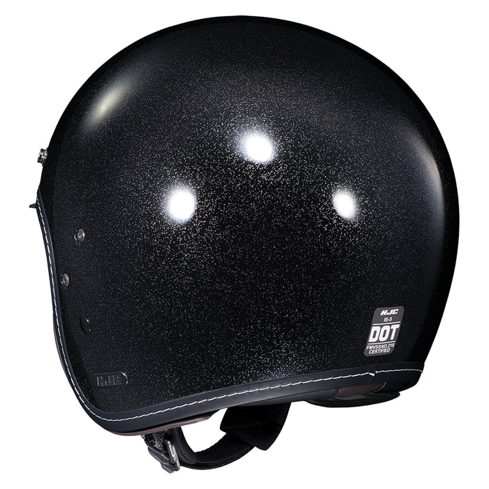 HJC IS-5 Solid Helmet in Semi-Flat Metal Flake Black