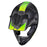 HJC CS-MX II Creed Helmet in Semi-fat Gray/Hi-Viz Yellow 2022