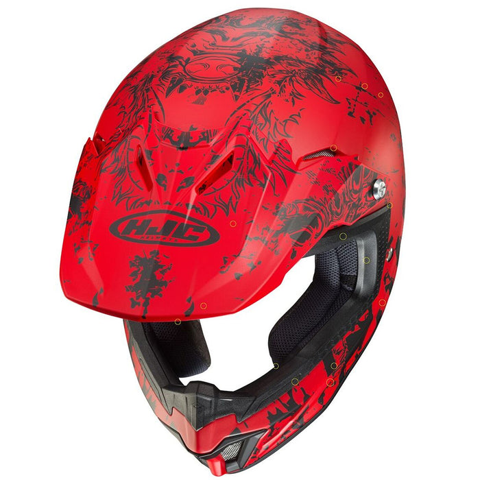 Youth CL-XY 2 Creeper Helmet in Semi-Flat Red/Black