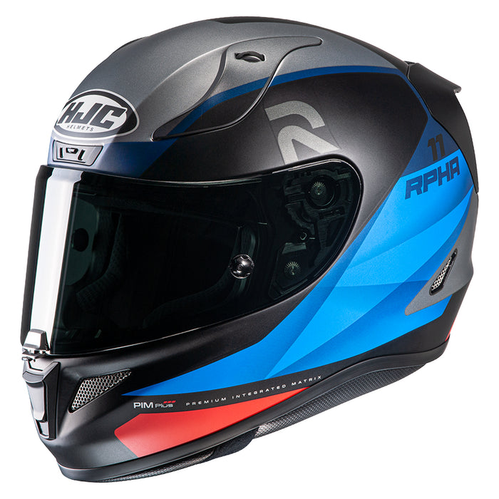 HJC RPHA 11 Pro Texen Helmet in Semi-flat Blue/Orange