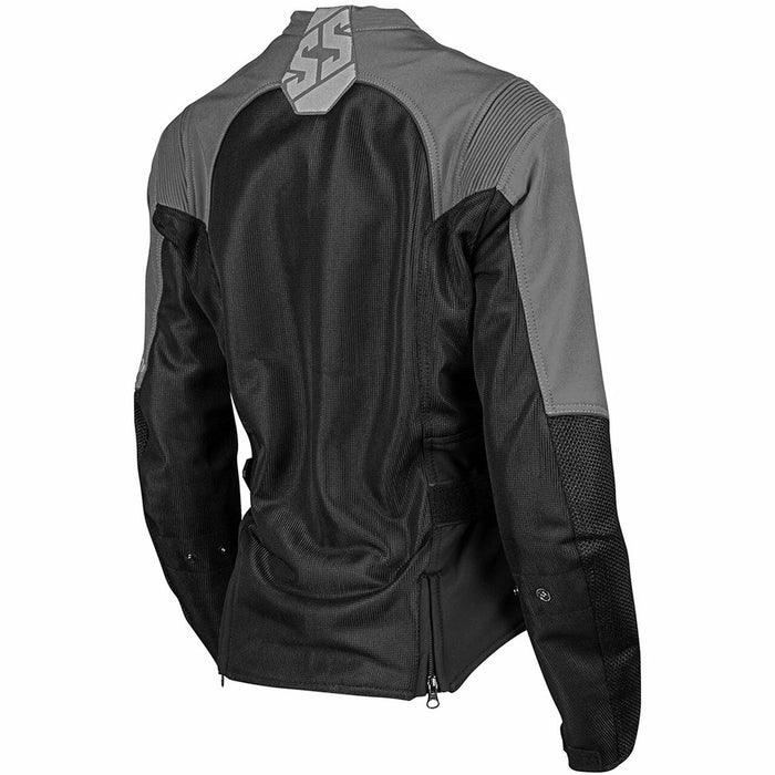 SPEED AND STRENGTH Women's Sinfully Sweet™ Textile Jacket in Silver - Back