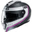 HJC i90 Davan Helmet in Semi-Flat White/Pink
