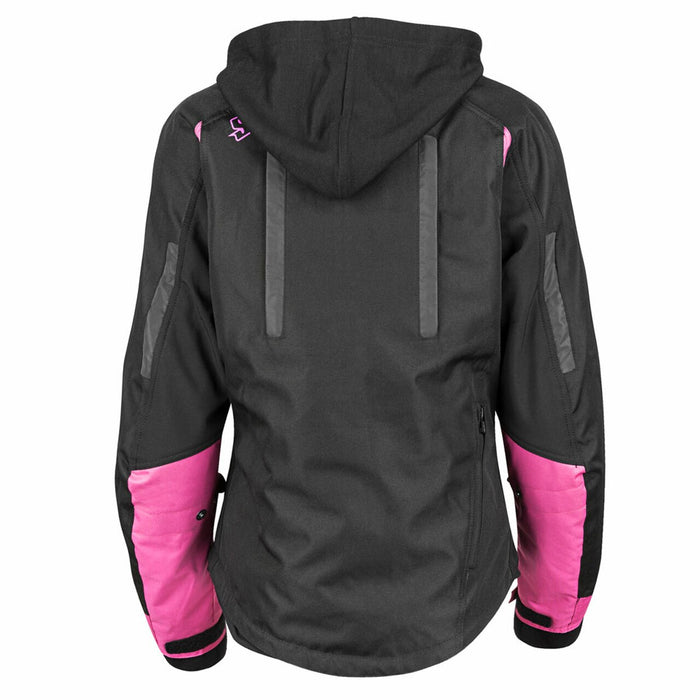 SPEED AND STRENGTH Women's Spell Bound™ Textile Jacket in Pink/Black - Back