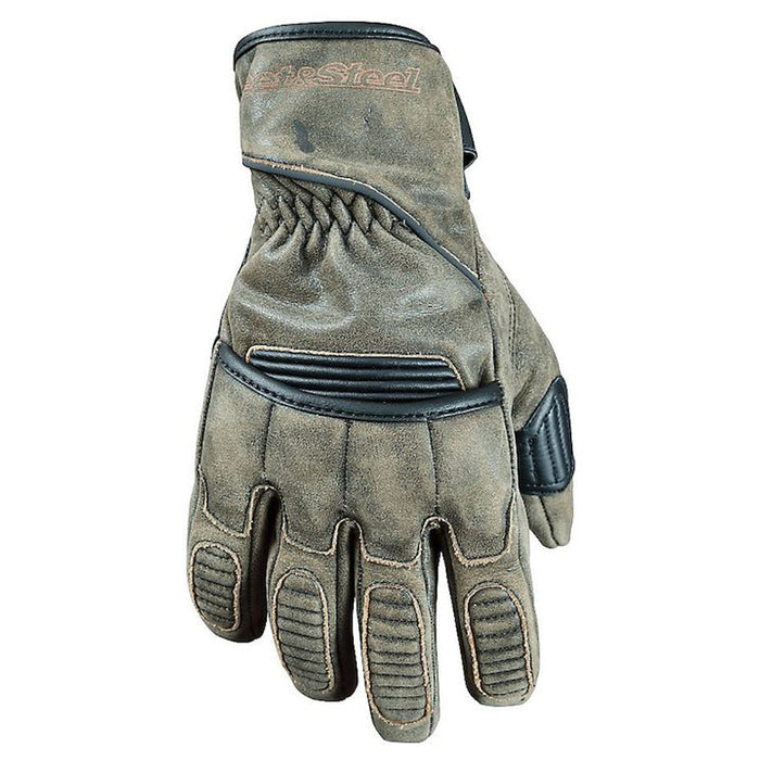 Joe Rocket Iron Age Leather Gloves in Olive