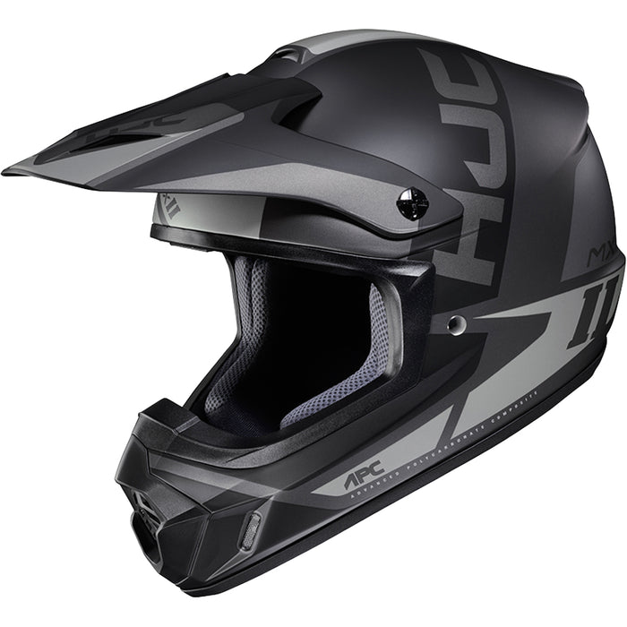 HJC CS-MX II Creed Helmet in Semi-fat Gray/Silver 2022