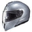 HJC i90 Solid Helmet in CR Silver