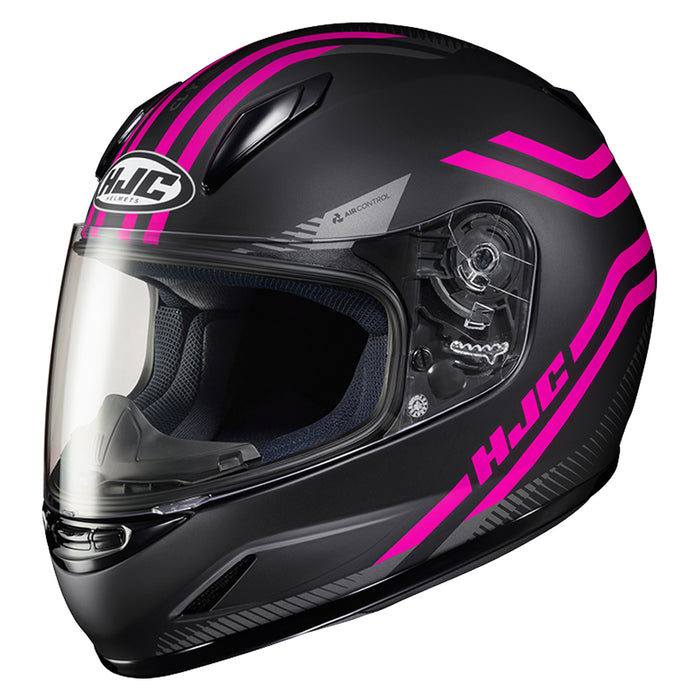   HJC CL-Y Strix Youth Snow Helmet in Semi-flat Black/Pink