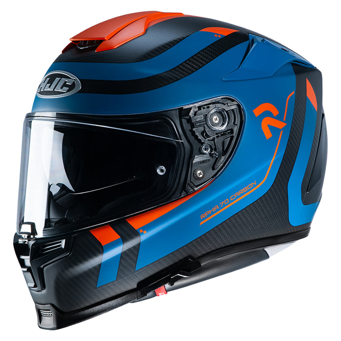 HJC RPHA 70 Carbon Reple Helmet in Hi-Viz Orange