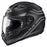 HJC i10 Strix Helmet in Semi-flat Black/Silver 2022