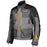 Klim Carlsbad Jacket in Asphalt - Strike Orange