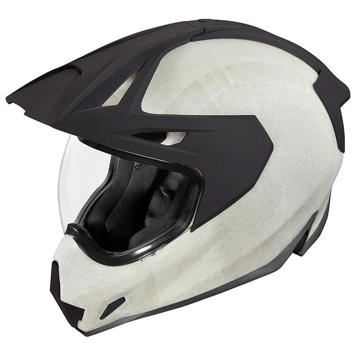 Icon Variant Pro Construct Helmet in White - Top Side