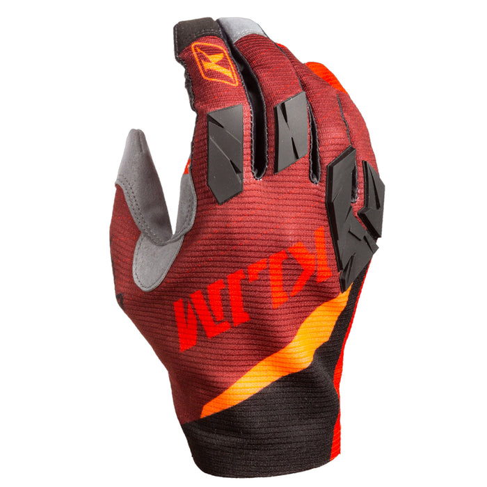 KLIM Women's XC Lite Gloves in Hot Sauce