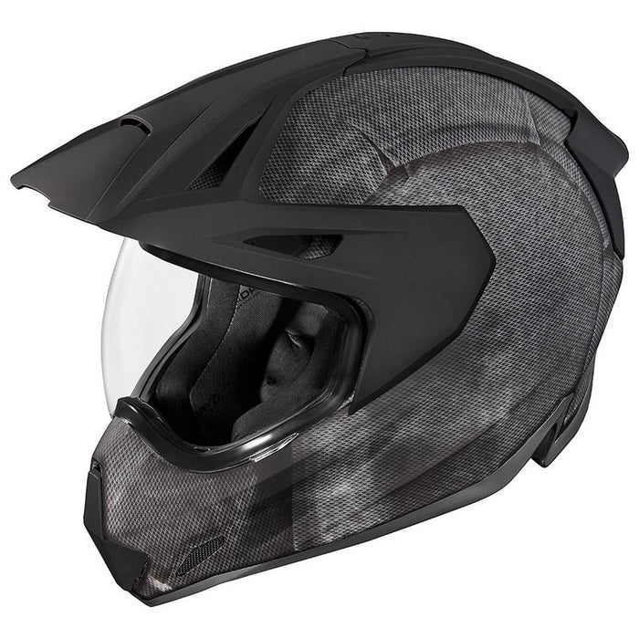 Icon Variant Pro Construct Helmet in Black - Top Side