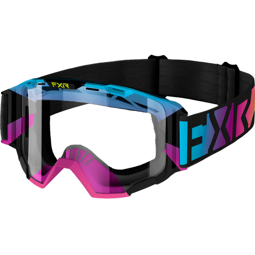 FXR Maverick Clear Youth Goggle in Spectrum