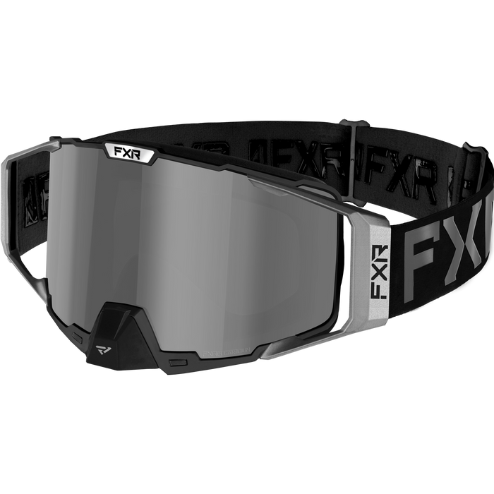FXR Pilot LE Goggle in Chrome