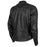 JOE ROCKET Men's Powerglide Leather Jacket in Black - Back