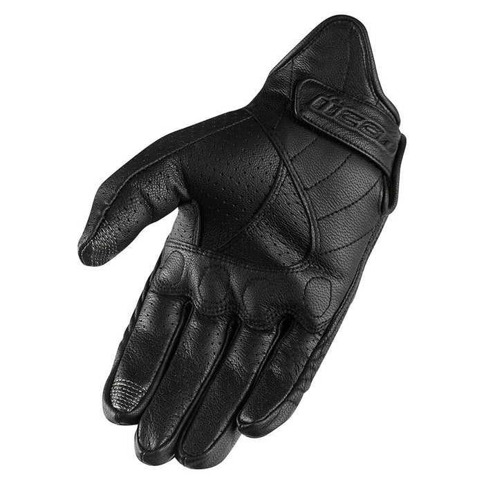 Icon Women's Pursuit Classic Perforated Gloves in Black