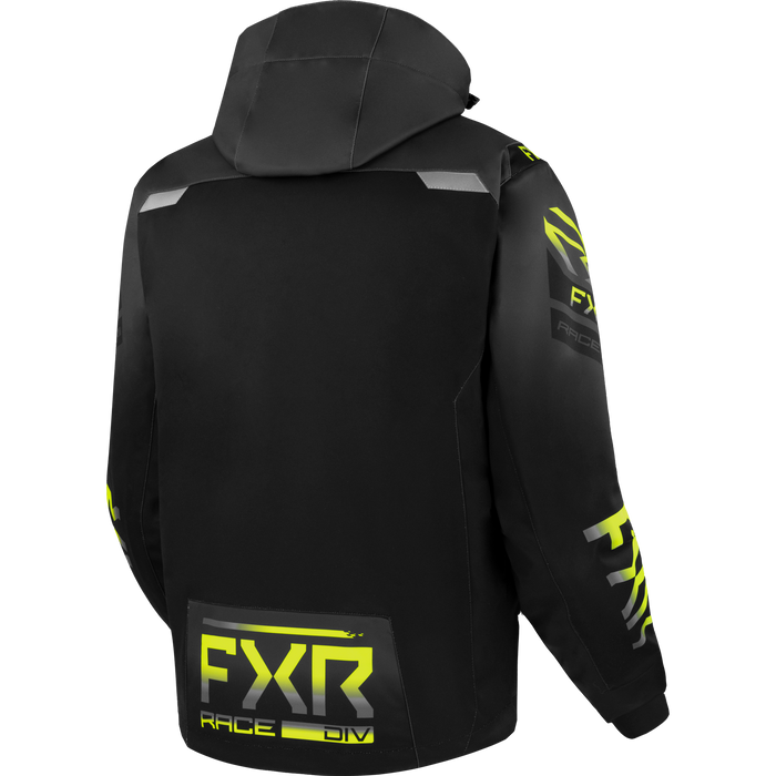 FXR RRX 2-in-1 Jacket in Black/Charcoal/HiVis