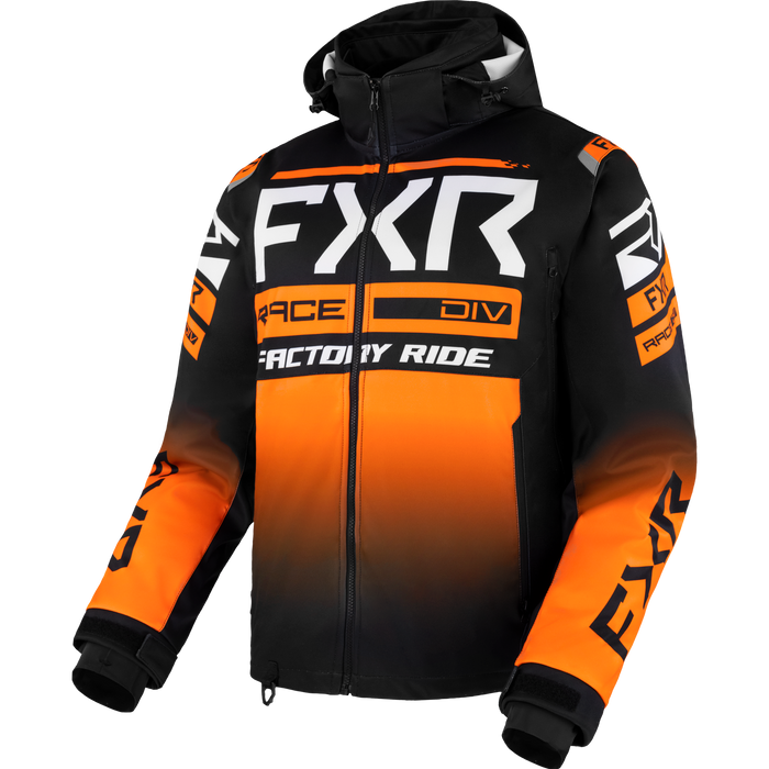 FXR RRX 2-in-1 Jacket in Black/Orange
