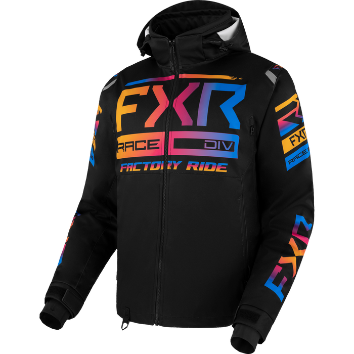 FXR RRX 2-in-1 Jacket in Black/Spectrum