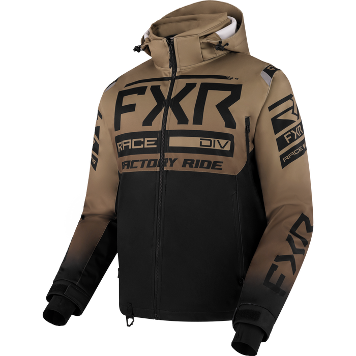 FXR RRX 2-in-1 Jacket in Black/Canvas