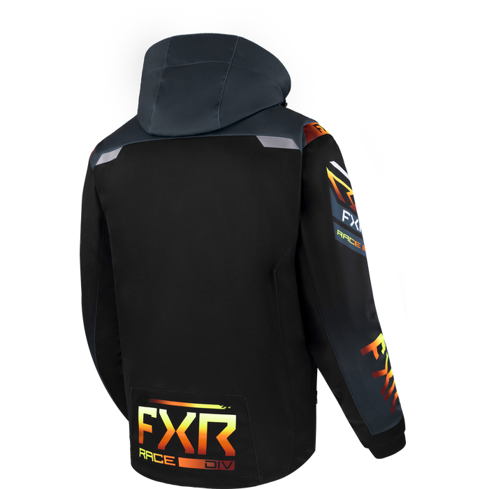 FXR RRX 2-in-1 Jacket in Dark Steel/Inferno