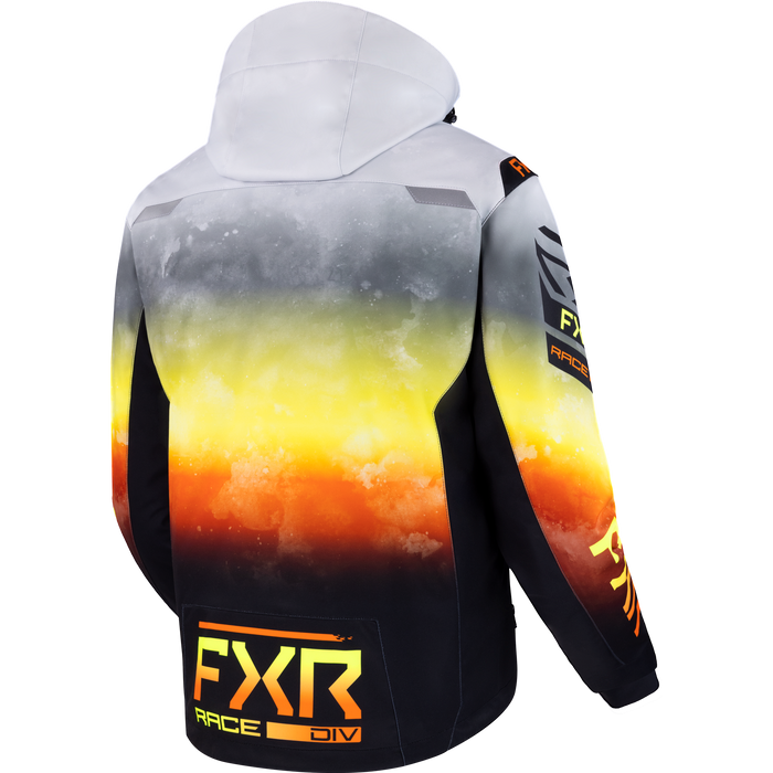 FXR RRX 2-in-1 Jacket in White Lightning