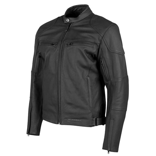 JOE ROCKET Men's Rasp Leather Jacket in Black