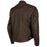 JOE ROCKET Men's Rasp Leather Jacket in Brown - Back