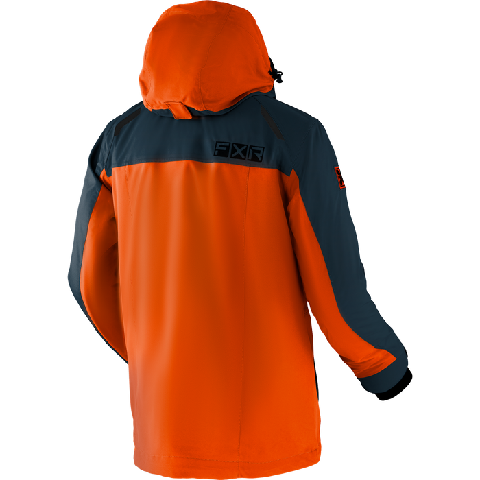 FXR Ridge 2-in-1 Jacket in Burnt Orange/Dark Steel